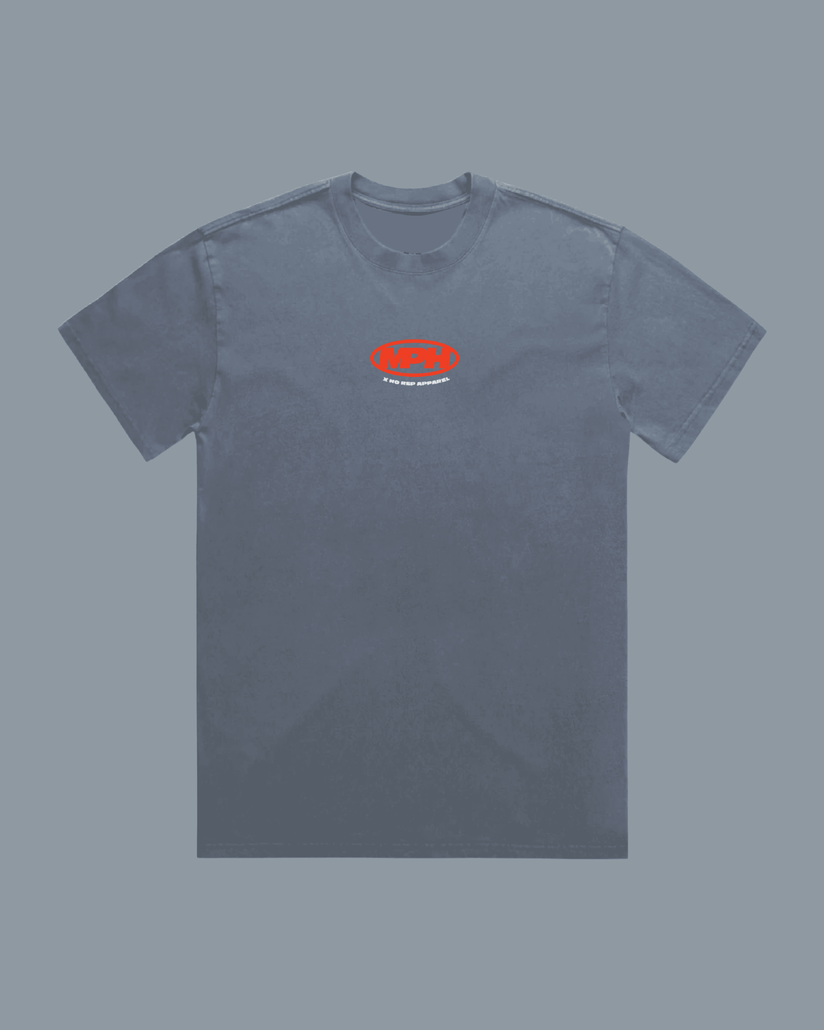 Tee - Blue front