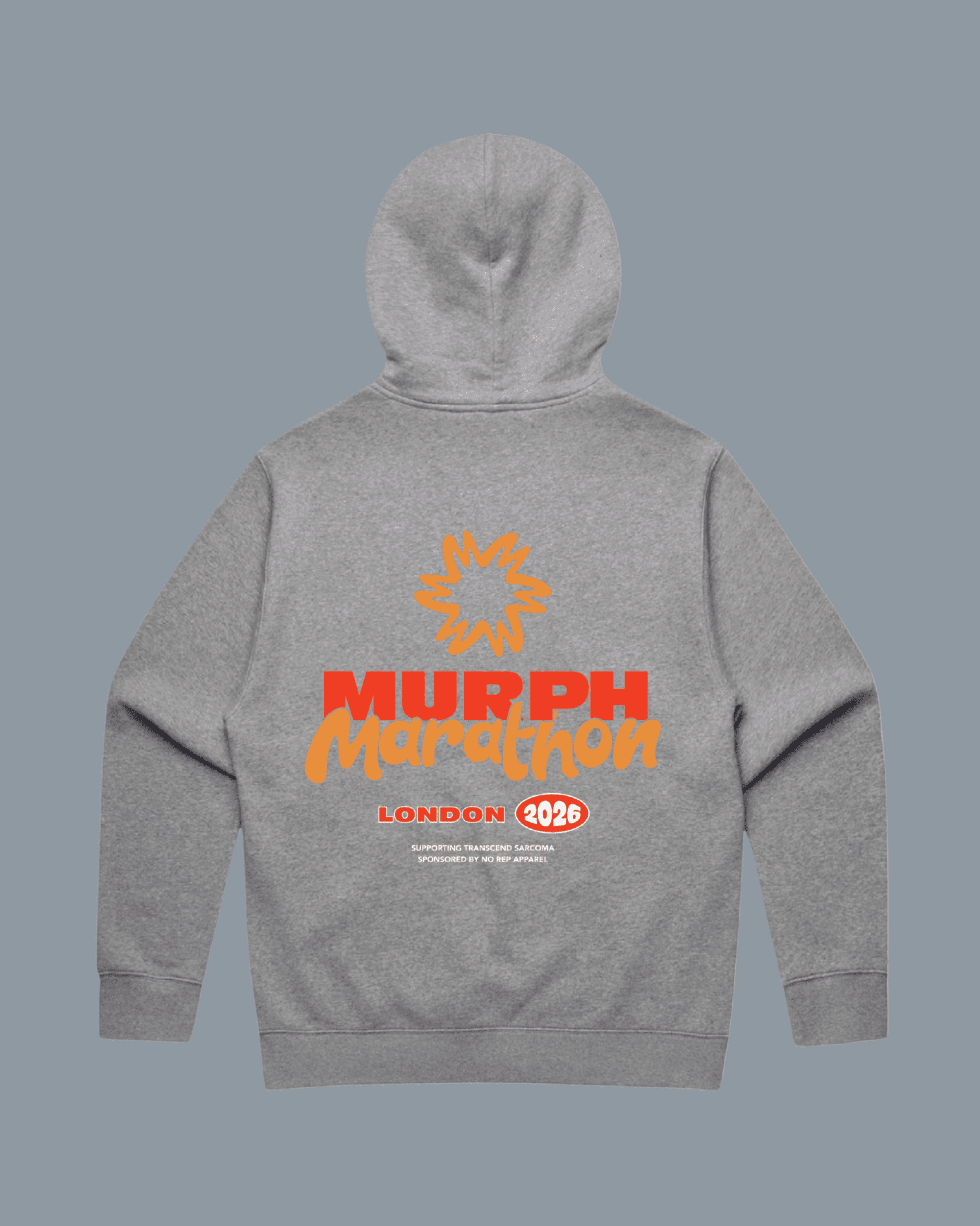 Hoodie - Grey back