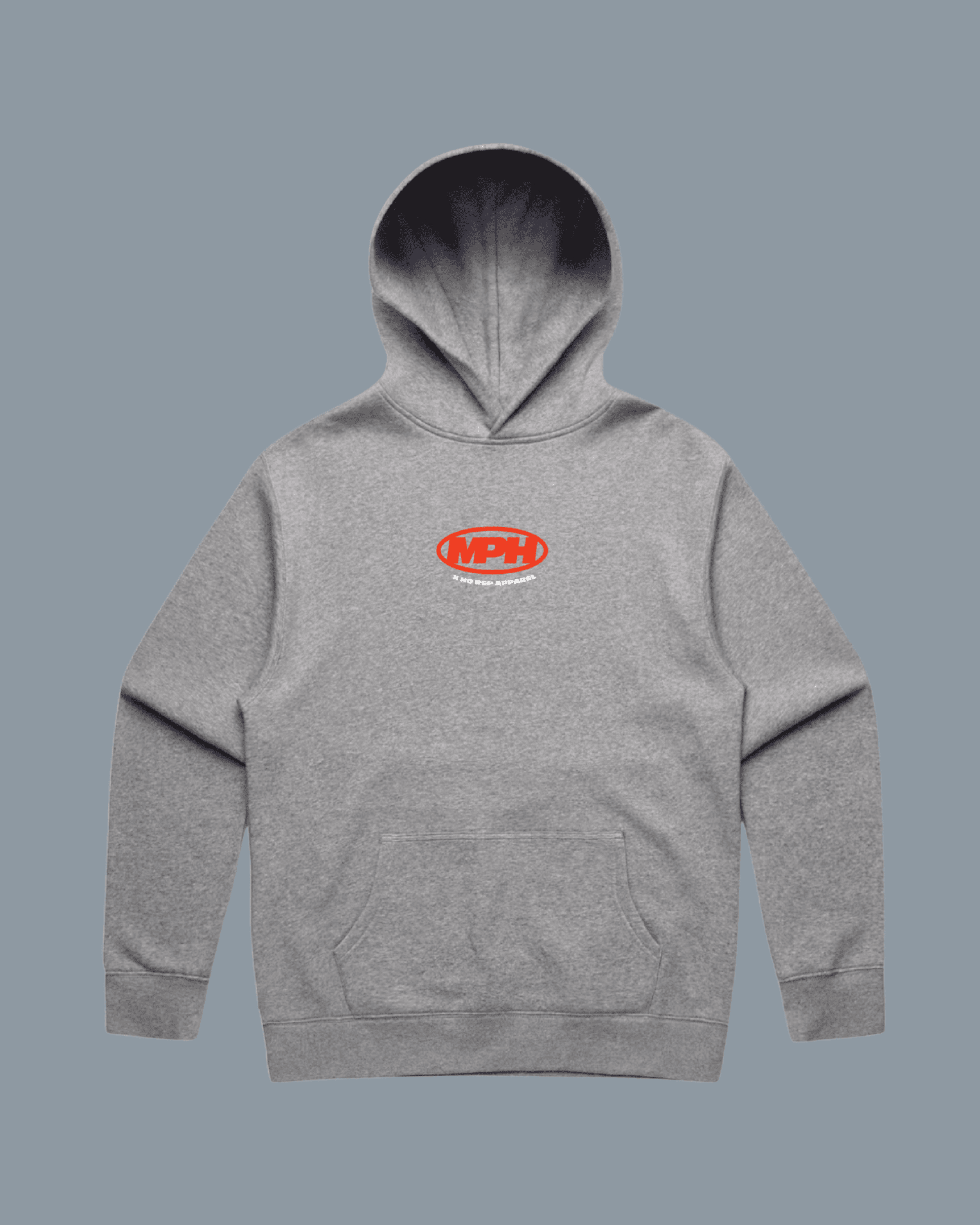 Hoodie - Grey front
