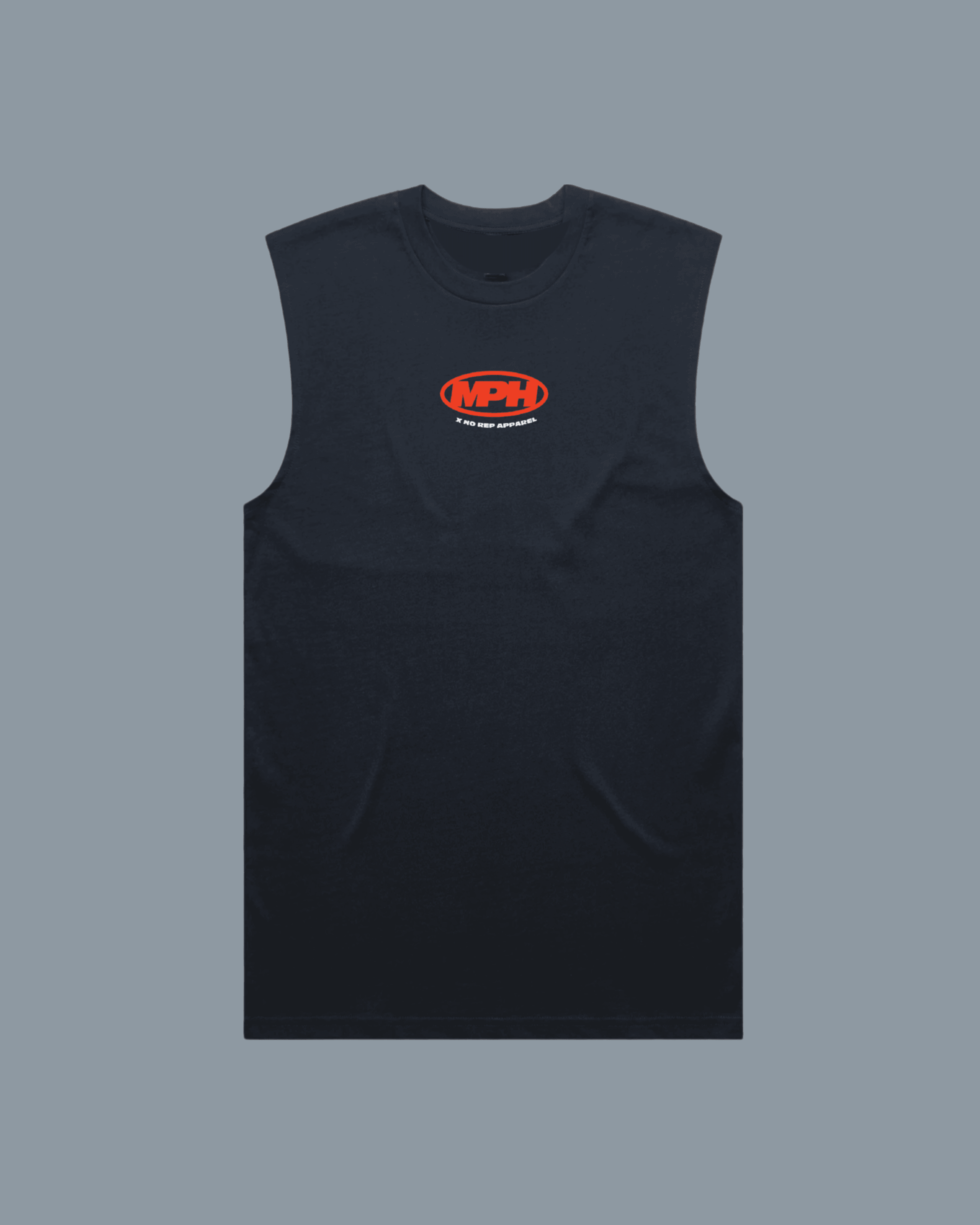 Vest - Navy front